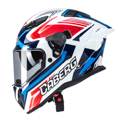CASCO PARA MOTO CABERG DRIFT EVO II Jarama White/Red/Blue