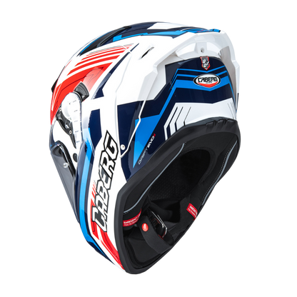 CASCO PARA MOTO CABERG DRIFT EVO II Jarama White/Red/Blue