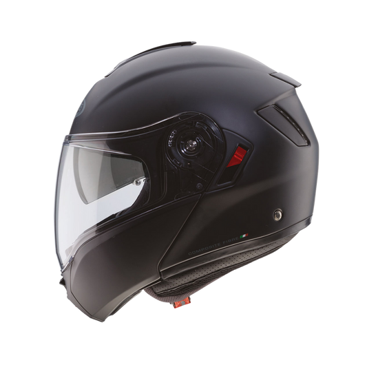 Casco de Moto Abatible CABERG LEVO X BLACK MATT