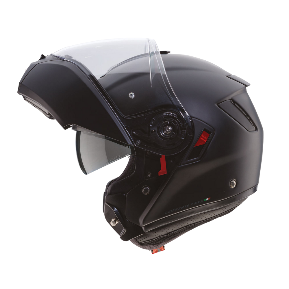 Casco de Moto Abatible CABERG LEVO X BLACK MATT