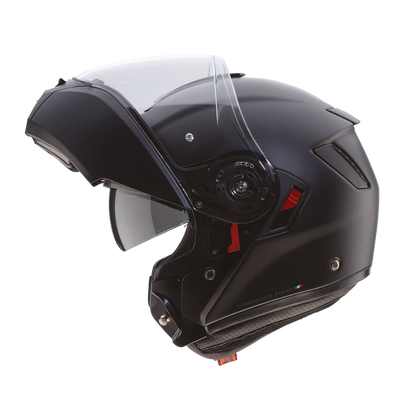 Casco de Moto Abatible CABERG LEVO X BLACK MATT