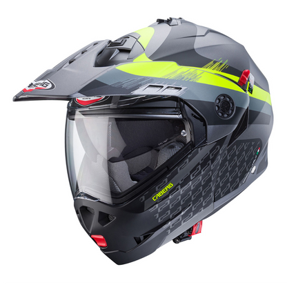 Casco de Moto Doble Proposito CABERG Tourmax X Sarabe Yellow