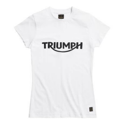 Camiseta Triumph Gwynedd Mujer Blanco