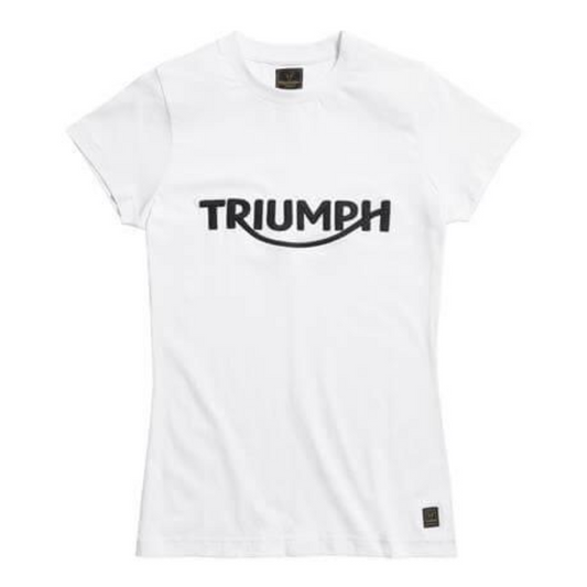 Camiseta Triumph Gwynedd Mujer Blanco