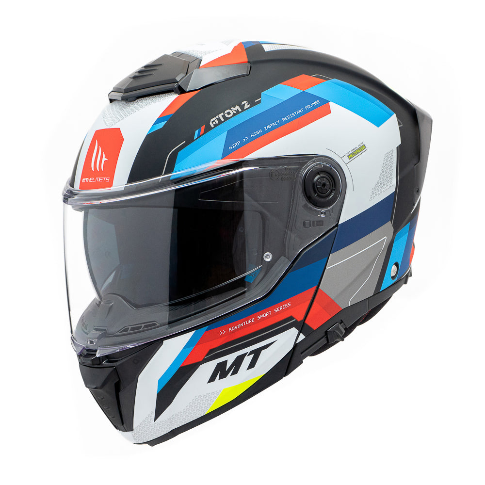 Casco de Moto MT Helmets Atom 2 SV Bast A1 Pinlock incluido