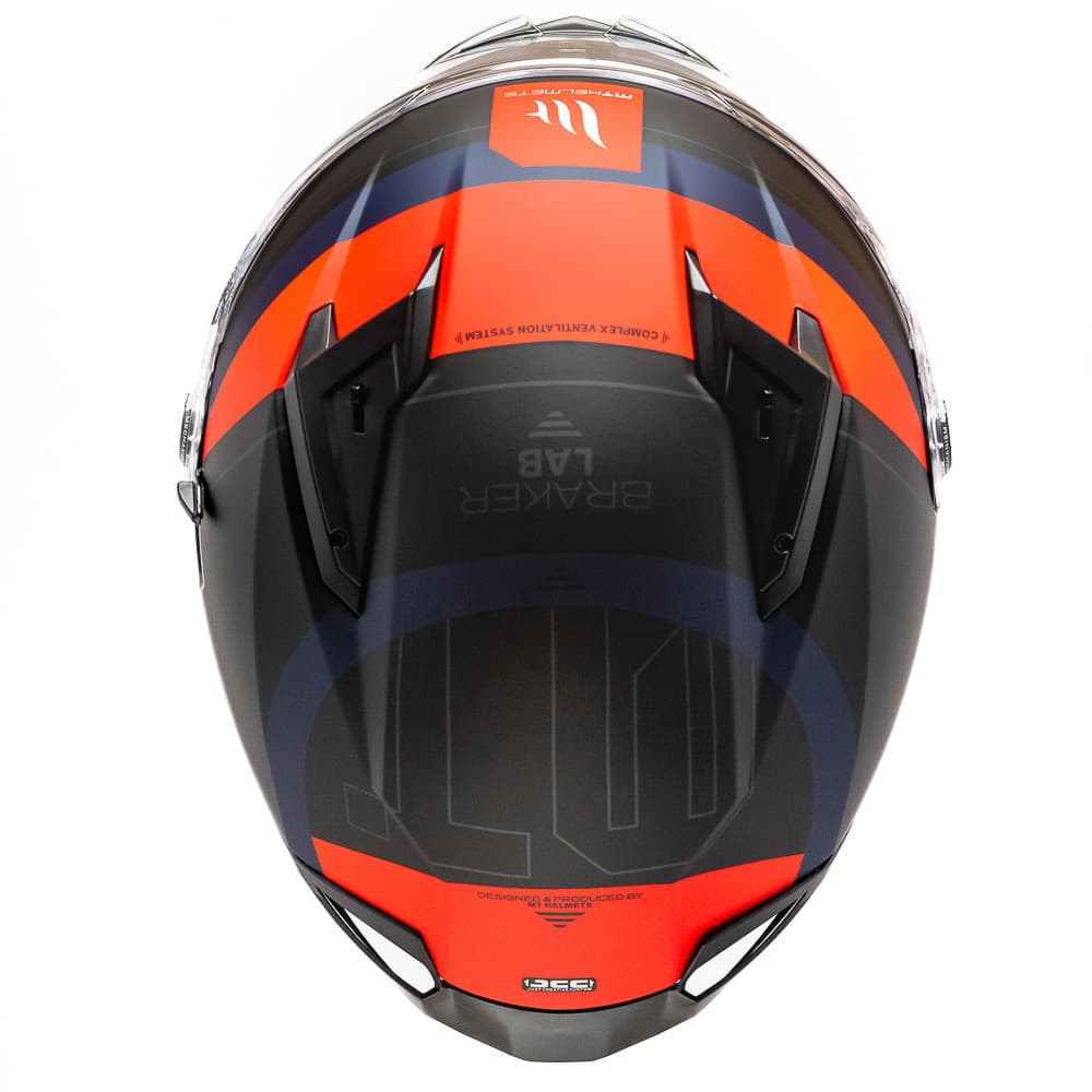 Casco MT Helmets Braker SV E5 Lab Rojo Mate