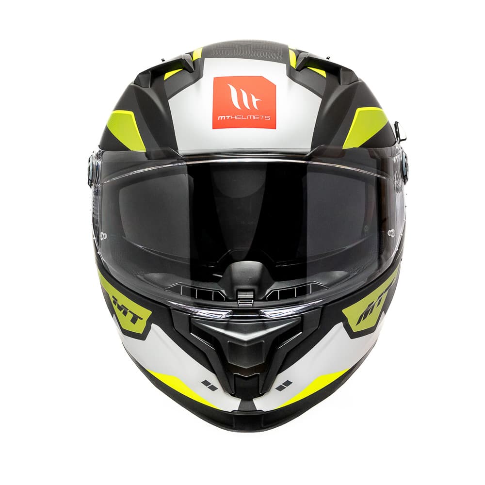 Casco MT Helmets Braker SV B3 Pursuit Amarillo Fluor