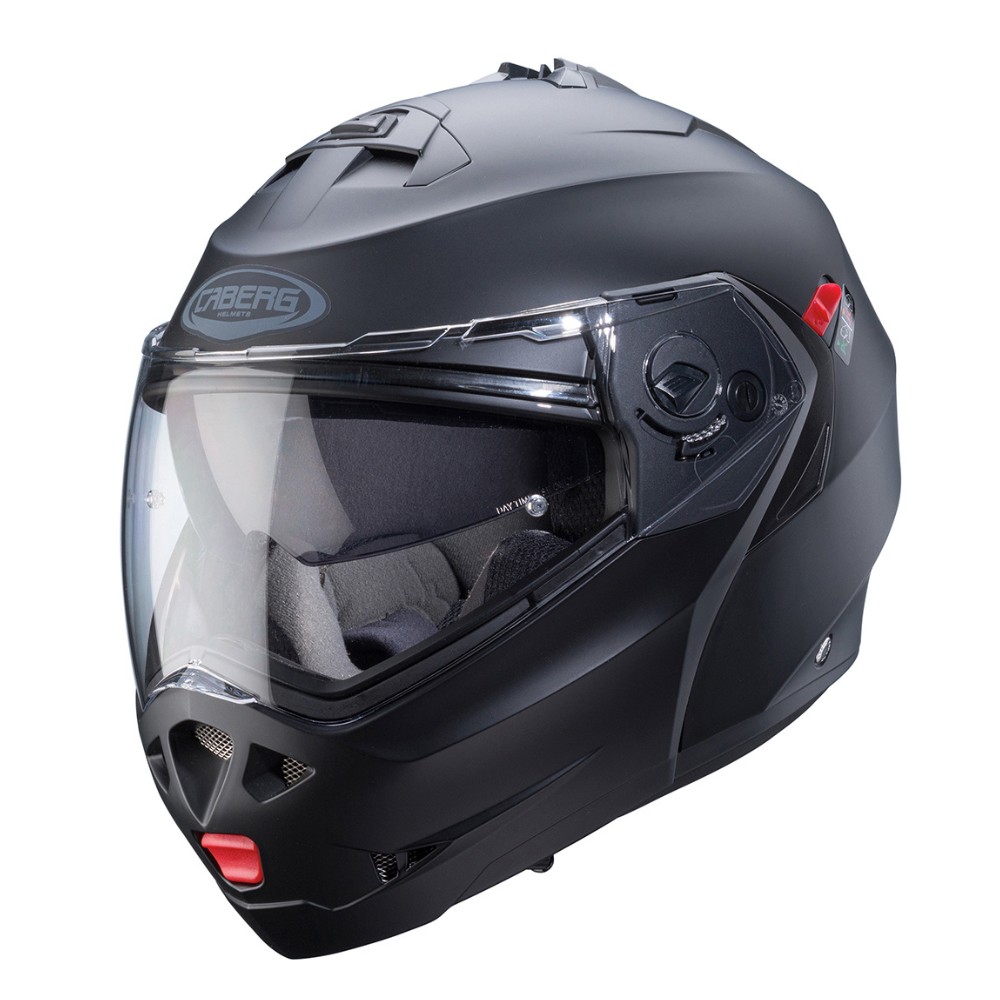 Casco de Moto Abatible CABERG Duke X Black Matt