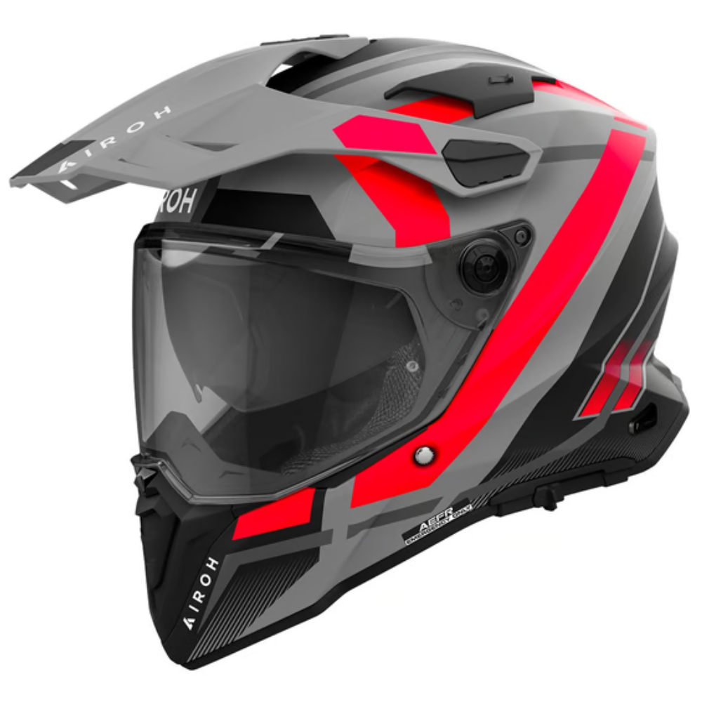 Casco Airoh Commander 2 Mavick Naranjo Mate