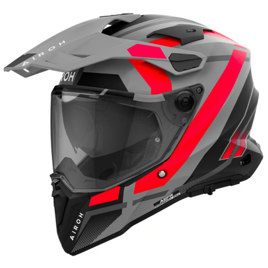 Casco Airoh Commander 2 Mavick Naranjo Mate