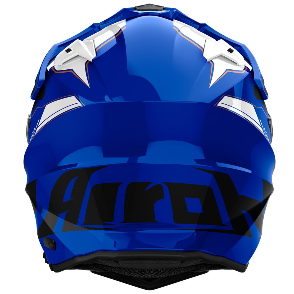 Casco Airoh Commander 2 Reveal Azul Brillo