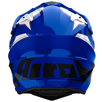 Casco Airoh Commander 2 Reveal Azul Brillo