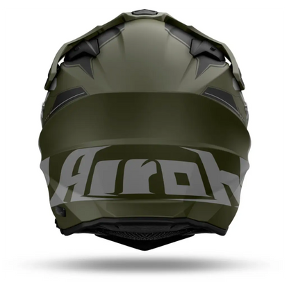 Casco Airoh Commander 2 Reveal Militar Verde Mate