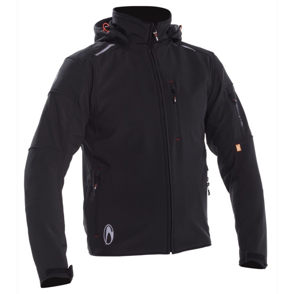 Chaqueta para Moto Richa Softshell Vanquish Black