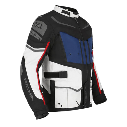 Chaqueta para Moto Richa Infinity 2 Adventure Azul- Hombre