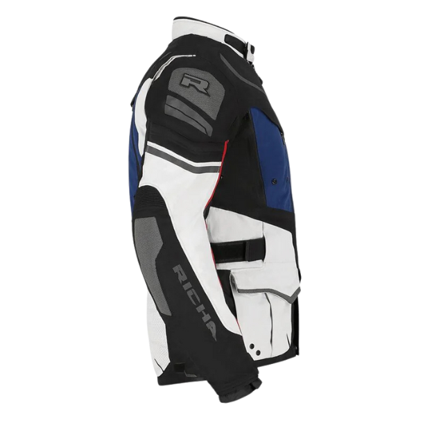 Chaqueta para Moto Richa Infinity 2 Adventure Azul- Hombre