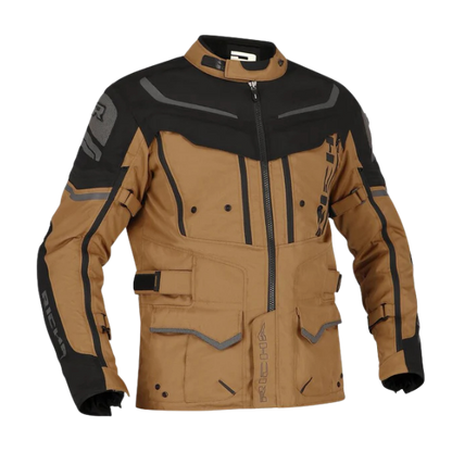 Chaqueta para Moto Richa Infinity 2 Adventure Camel Negro - Hombre