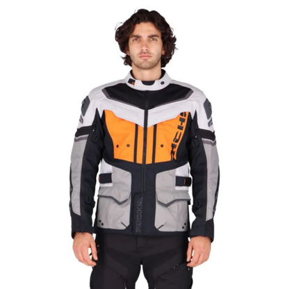 Chaqueta para Moto Richa Infinity 2 Adventure Orange - Hombre