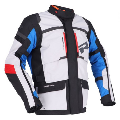 Chaqueta para Moto Richa Chaqueta Brutus Gore-Tex Azul/Roja