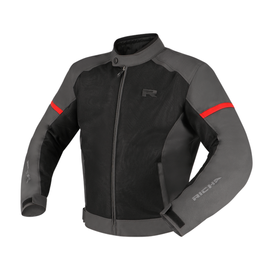 Chaqueta para Moto Richa Auyan WP Dark Grey