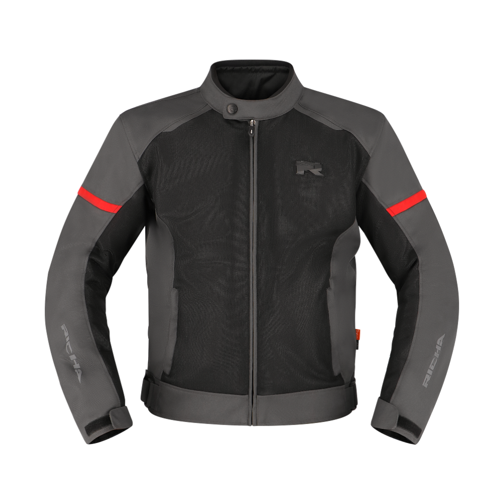 Chaqueta para Moto Richa Auyan WP Dark Grey