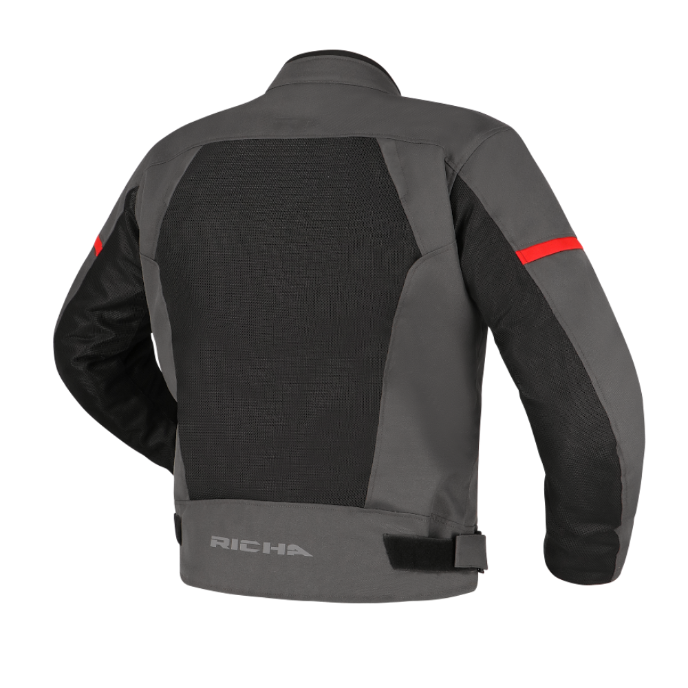 Chaqueta para Moto Richa Auyan WP Dark Grey