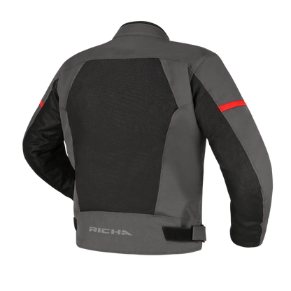 Chaqueta para Moto Richa Auyan WP Dark Grey