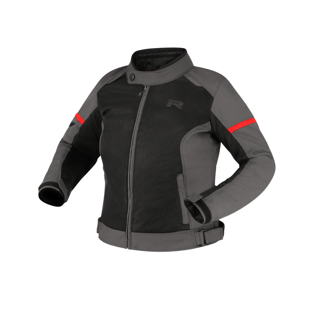 Chaqueta para Moto Richa Auyan WP Dark Grey Mujer