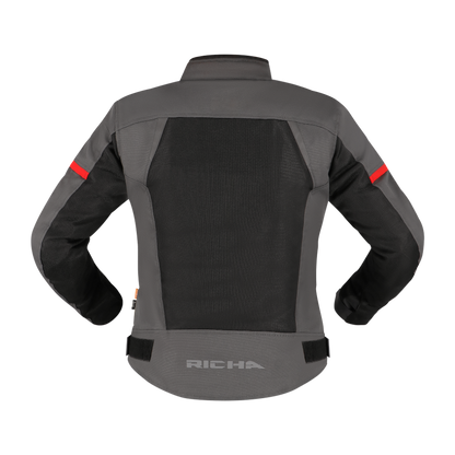 Chaqueta para Moto Richa Auyan WP Dark Grey Mujer
