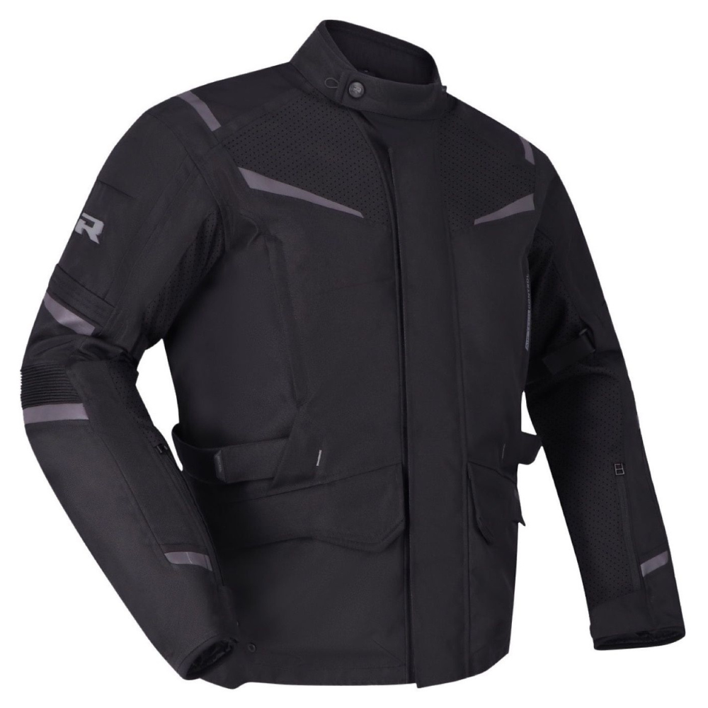 Chaqueta para Moto Richa Tundra Black - Hombre
