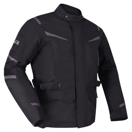 Chaqueta para Moto Richa Tundra Black - Hombre