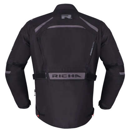 Chaqueta para Moto Richa Tundra Black - Hombre