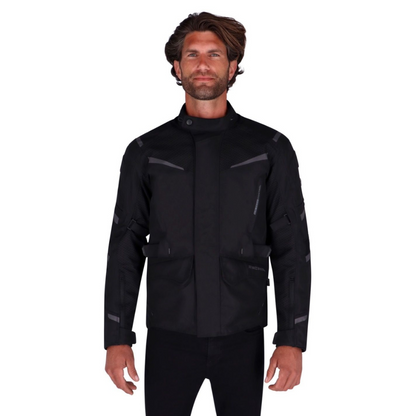 Chaqueta para Moto Richa Tundra Black - Hombre