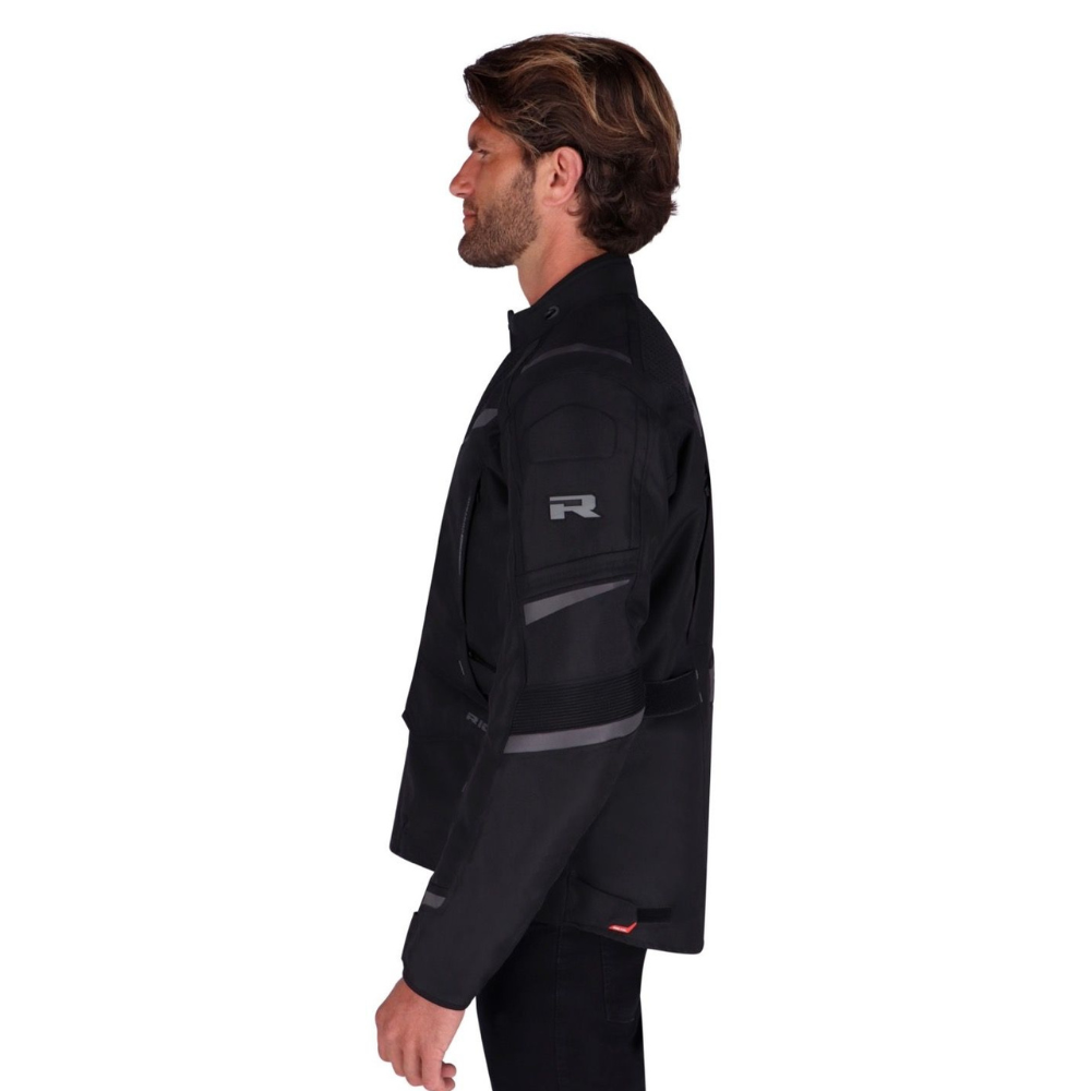 Chaqueta para Moto Richa Tundra Black - Hombre