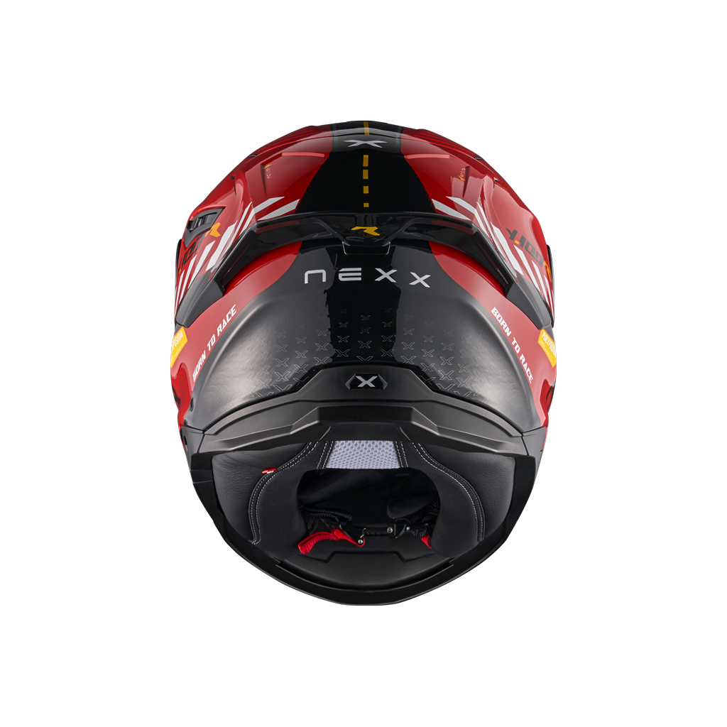 Casco Nexx Y.100R FADE RED BLACK