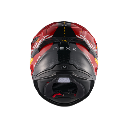 Casco Nexx Y.100R FADE RED BLACK