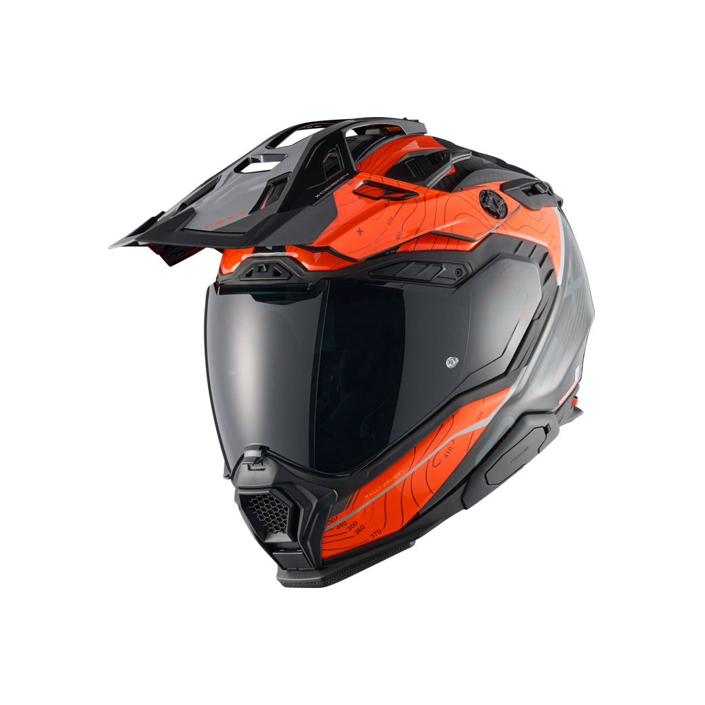 Casco NEXX X.WED3 FURKA ORANGE GREY