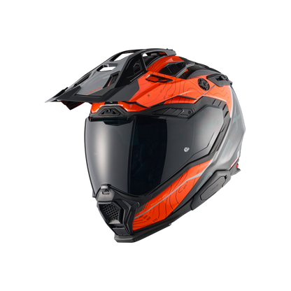 Casco NEXX X.WED3 FURKA ORANGE GREY
