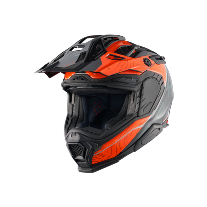 Casco NEXX X.WED3 FURKA ORANGE GREY