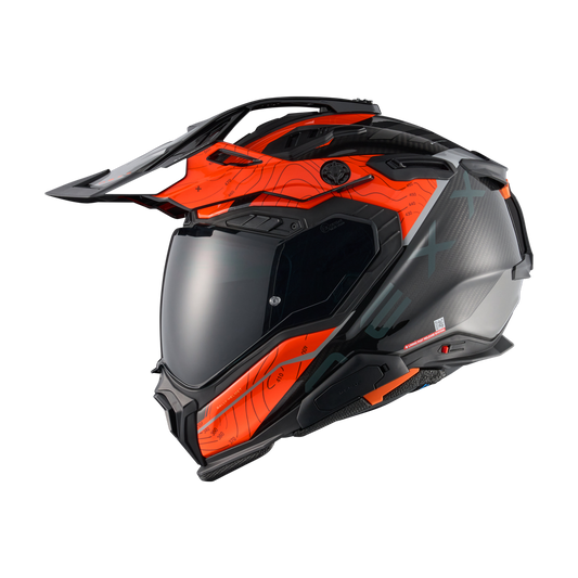 Casco NEXX X.WED3 FURKA ORANGE GREY