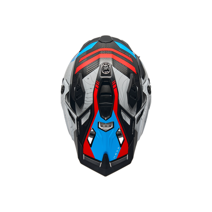 Casco NEXX X.WED3 FURKA RED BLUE
