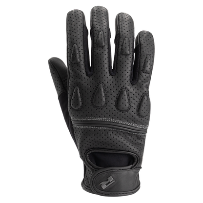 Guantes de Moto Richa Torrance Perforado Negro Perforados Ventilados