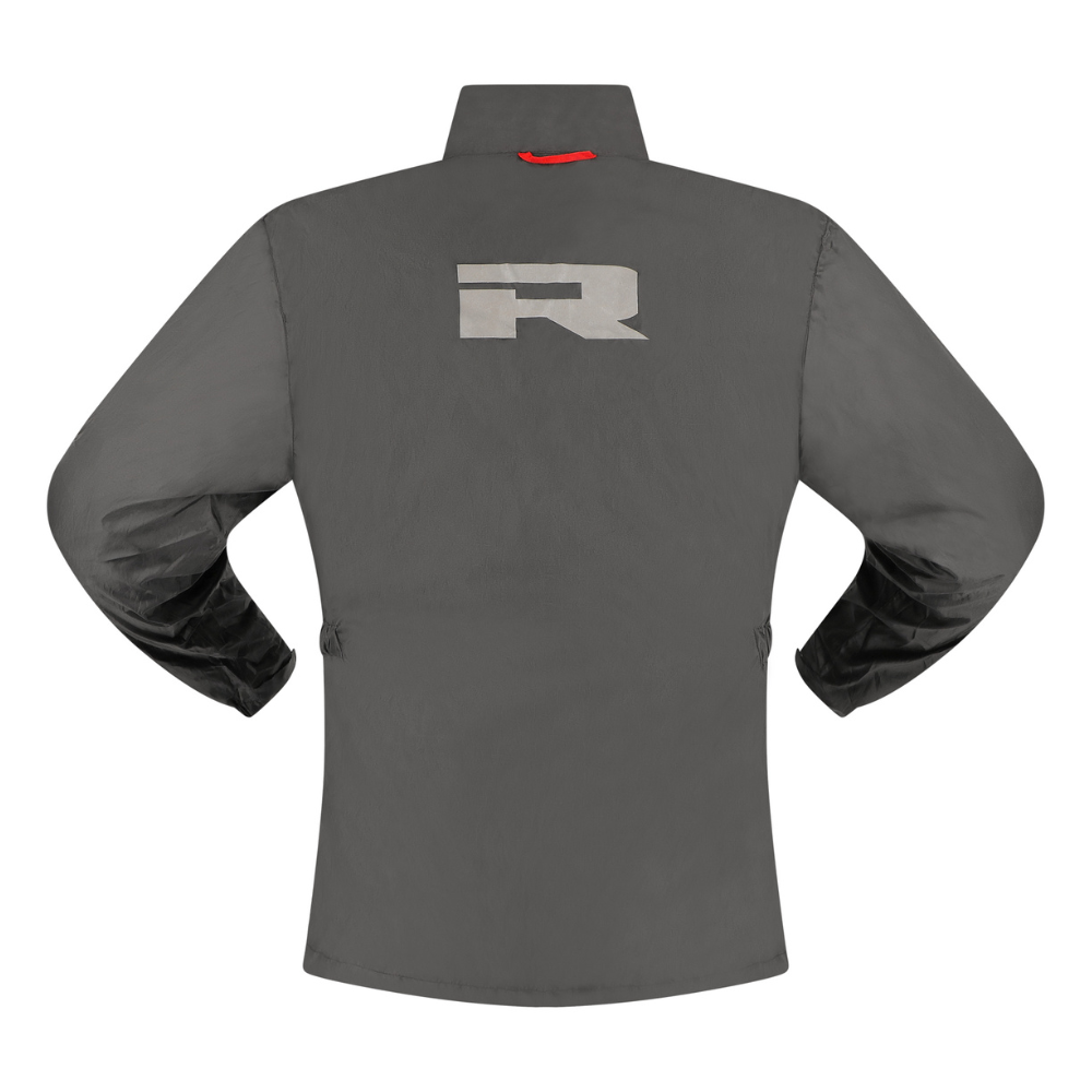 Impermeable para Moto Richa Tsunami negro 2 piezas