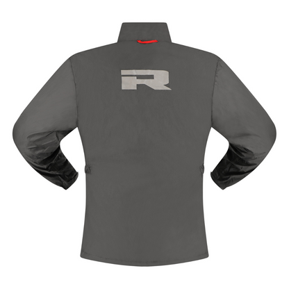Impermeable para Moto Richa Tsunami negro 2 piezas