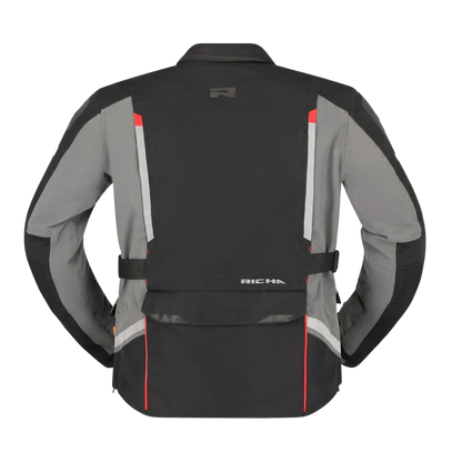 Chaqueta para Moto Richa Infinity 3 Pro Black Grey- Hombre