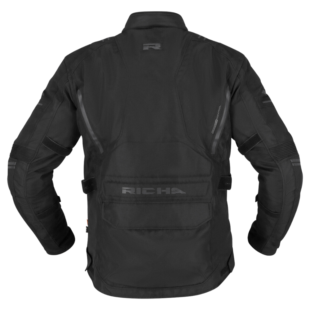 Chaqueta para Moto Richa Infinity 3 Black- Hombre