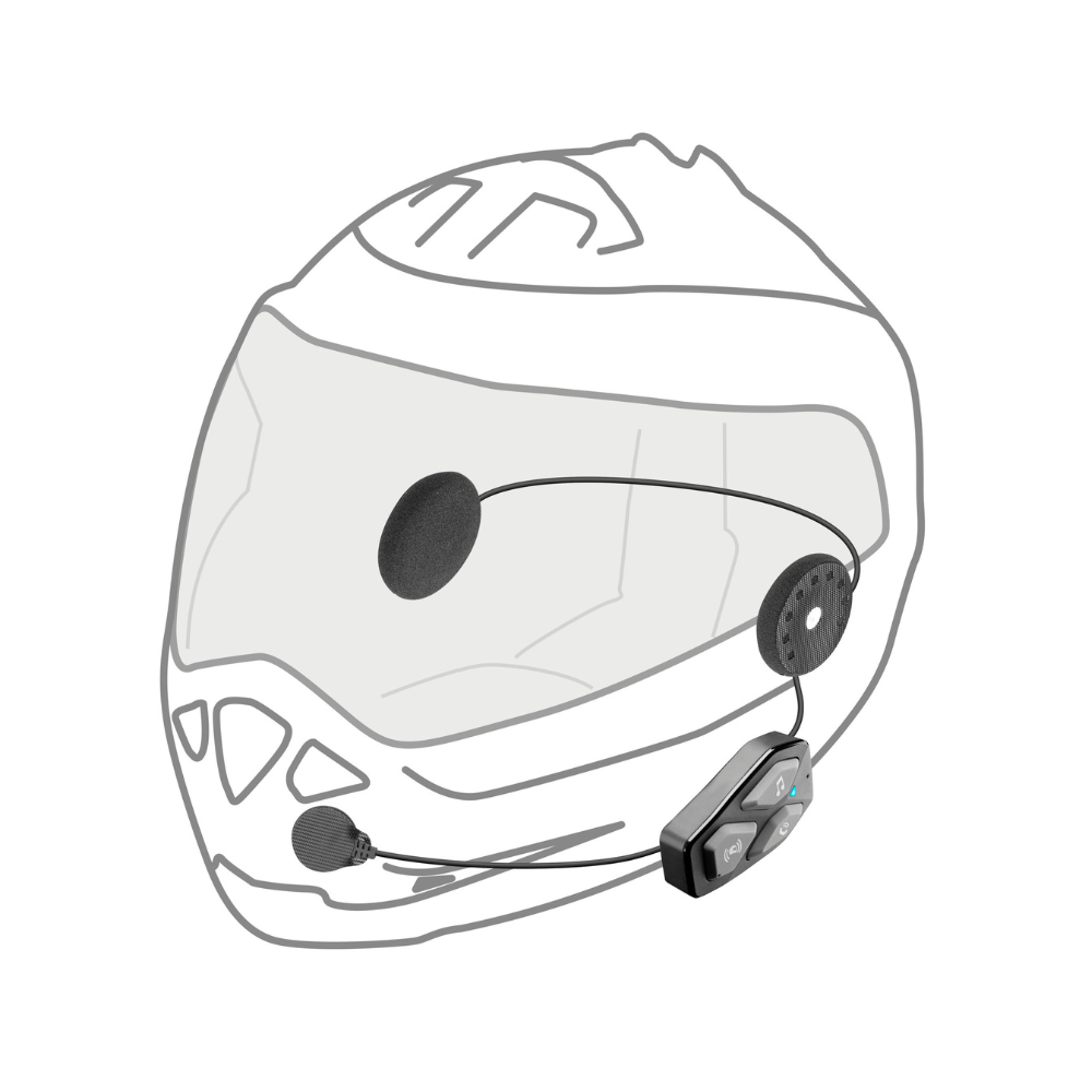 Intercomunicador para Moto Interphone UCOM3 HD Single