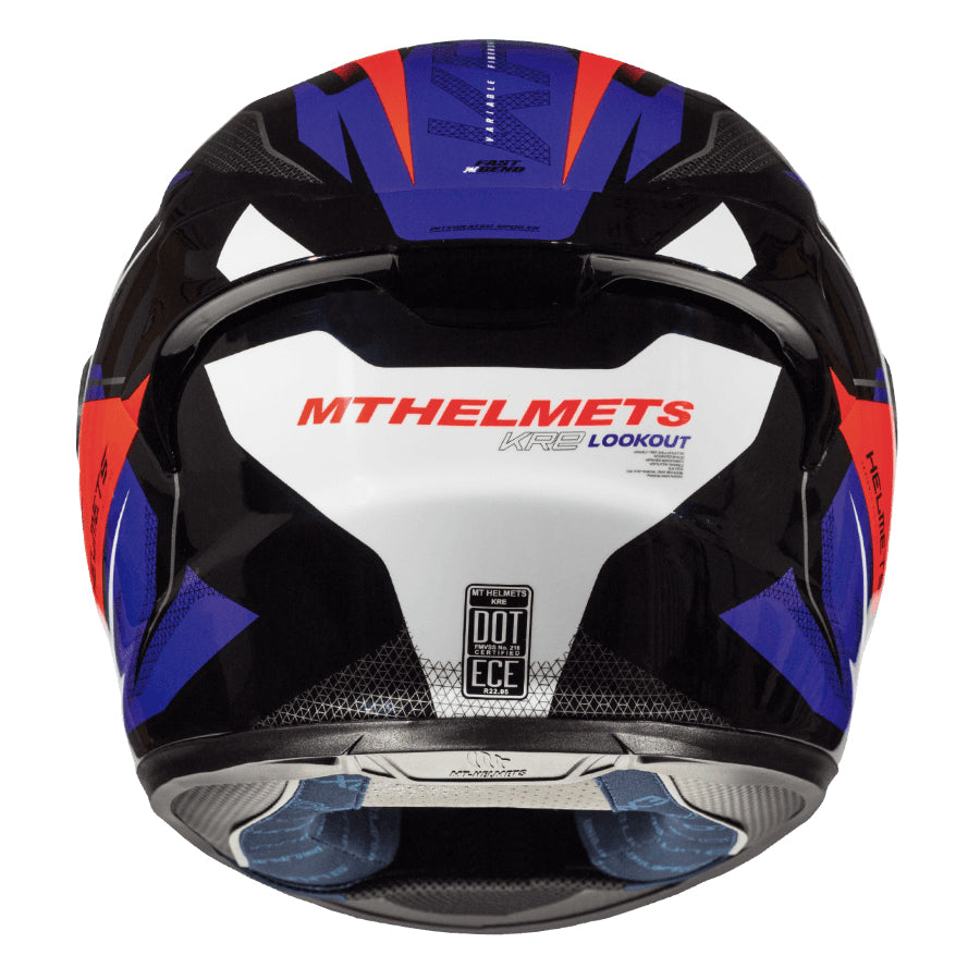 casco tricolor back