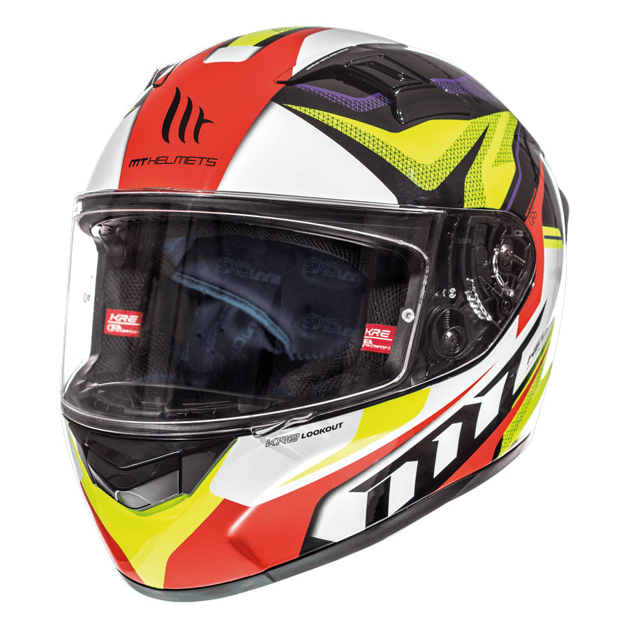 Casco moto frente