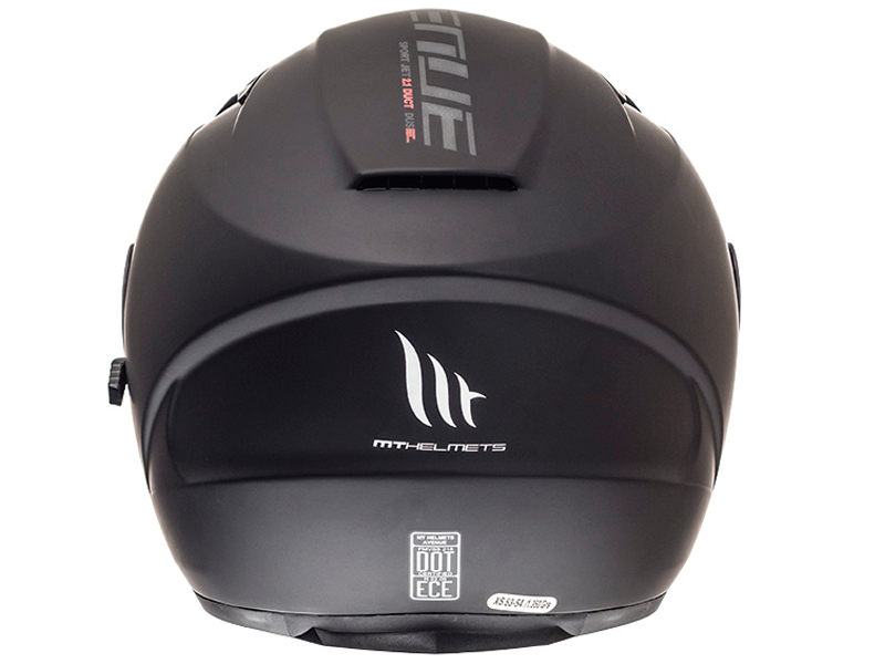Casco atrás